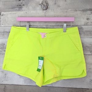 Lilly Pulitzer Lime Ricky Adie Short